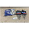 Image 1 : New Mastercraft Maximum 3-Piece Adjustable Wrench Set and 9-Piece SAE and Metric Wrench Sets