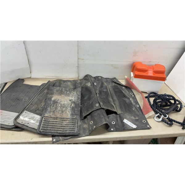Chevrolet Mud Flaps, Winterfront, Tow Rope, Battery Box