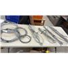 Image 1 : Galvanized Steel Wire Rope Cables with Eye-and-Eye Turnbuckles, Various Lengths and Gauges