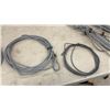 Image 4 : Galvanized Steel Wire Rope Cables with Eye-and-Eye Turnbuckles, Various Lengths and Gauges