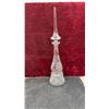 Image 11 : Crystal Collection: Cut Bowls, Vases, Decanters, Shakers, Gold-Rim Platter