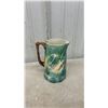 Image 11 : Vintage Blue and Gold Grecian-Style Pedestal Vase, Figurines, Pitchers, Ashtray