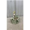 Image 14 : Vintage Blue and Gold Grecian-Style Pedestal Vase, Figurines, Pitchers, Ashtray