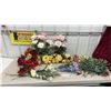 Image 1 : Large lot of Artificial Flowers