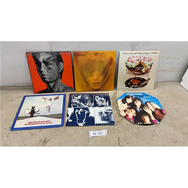 Rolling Stones Vinyl LPs Including Tattoo You, Let It Bleed, Emotional Rescue