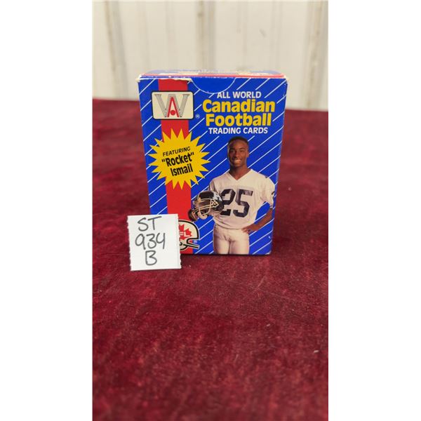 Complete Set (110 Cards) All World CFL Football Trading Cards