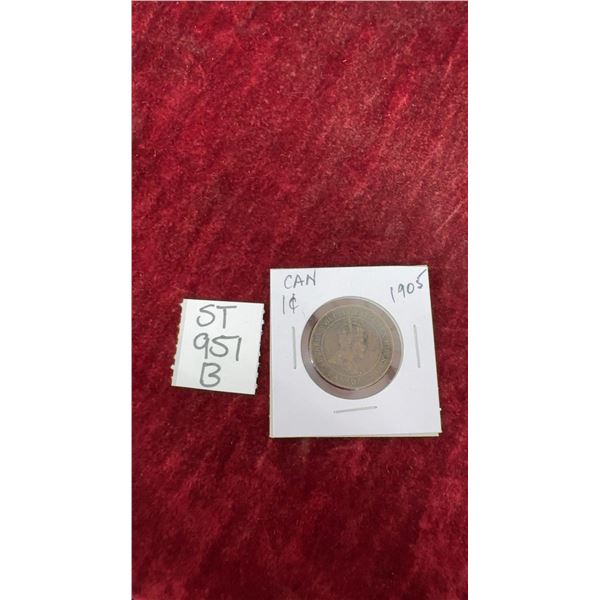 1905 Canada Large Penny