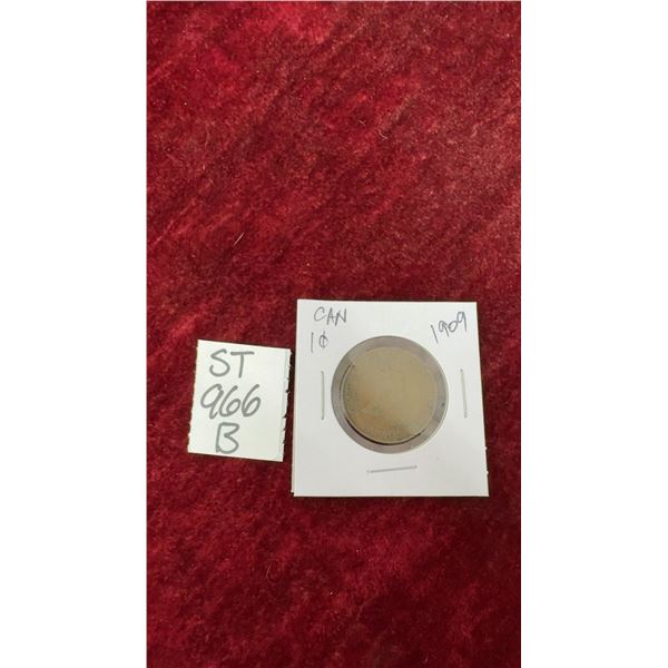 1909 Canada Large Penny