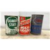 Image 2 : Quaker State, Castrol Multi-Grade, Esso Extra, Motomaster Nugold and More 1 Litre Oil Cans