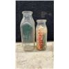 Image 4 : Vintage Glass Milk Bottles, Stacey Bros., Silverwood's, Kemp's Dairy, Co-Operative