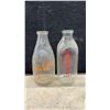 Image 5 : Vintage Glass Milk Bottles Including Multi-Milk, Palm Dairies, Rodewald Farms Dairy