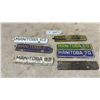Image 1 : Vintage Manitoba License Plate Tabs, 1962, 1967, 1968, and 1970, Set of 7