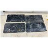 Image 3 : Vintage Manitoba License Plates From 1958, 1963, and 1964 Including Farm and Trailer, Lot of 9
