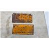 Image 5 : Vintage Manitoba Canada License Plates 1940, 1945, 1946, 1949, 1956 and More, Lot of 9