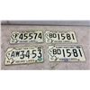 Image 3 : 1971 Sunny Manitoba "100,000 Lakes" Vehicle License Plates