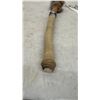 Image 6 : Vintage First Nations Tomahawk With Stone Head, Bone, Fur, Feather and Beaded