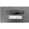 Image 1 : Large Vintage First Nations Obsidian Hand-Knapped Knife/Scraper, 6” Long