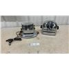 Image 1 : 2 Vintage Art Deco Chrome Electric Flopper Toasters, Knapp-Monarch And Bersted Branded