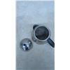 Image 8 : Antique Montreal Embossed Seltzer Bottle, Chrome/Bakelite Ice Bucket and Tea Kettle