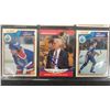 Image 3 : Vintage Edmonton Oilers Autographed O-Pee-Chee Hockey Cards: Kurri x2, Anderson, Lowe, Muckler