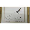 Image 3 : 2 First Nations Framed Prints by Benjamin Chee Chee, 10.5” x 8.5”