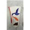 Image 2 : Vintage Traditional Inuit Felted Wool Mittens With Arctic Wildlife Appliqué's