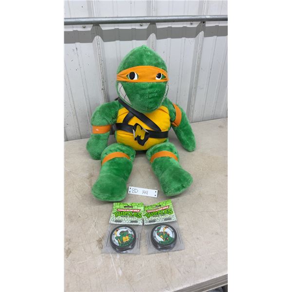 Vintage Teenage Mutant Ninja Turtles Oversized 30” Tall