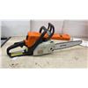 Image 5 : Stihl MS 180 C Mini Boss Chainsaw with 13” Rollomatic E Bar, Case, Manual