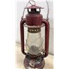 Image 4 : Pair of Vintage Beacon Red Kerosene Lanterns