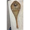 Image 4 : Vintage Wooden Snowshoes with Rawhide Lacing, Huron Style, 42 × 14”