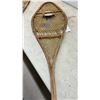 Image 7 : Vintage Wooden Snowshoes with Rawhide Lacing, Huron Style, 42 × 14”