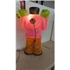 Image 2 : Grand Venture Plastics Frankenstein's Monster "Pink Jacket Frankie" Halloween Blow Mold, 35” Tall