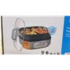 Image 3 : New Midea 6L/6.3-Quart Dual Zone Hot Pot, Model MHP172KMBPB, HeatXpress, 1600W, Ceramic Coating
