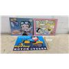Image 1 : Betty Boop Metal Signs, Sleepy Time Bed Linens, Bon Voyage Travel and Oop a Doop Motorcycles