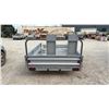 Image 14 : 2019 Stirling 9 ft Aluminum Utility Trailer with Ramps and Spare Tire
