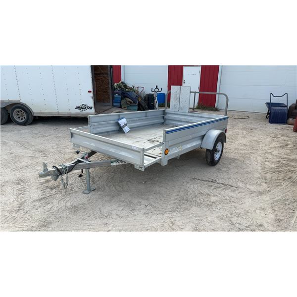 2019 Stirling 9 ft Aluminum Utility Trailer with Ramps and Spare Tire