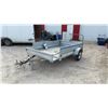 Image 1 : 2019 Stirling 9 ft Aluminum Utility Trailer with Ramps and Spare Tire
