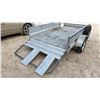 Image 4 : 2019 Stirling 9 ft Aluminum Utility Trailer with Ramps and Spare Tire