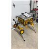 Image 2 : DeWalt DW745 Heavy-Duty 10” Job Site Table Saw, Rolling Stand, and Manuals