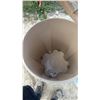 Image 4 : Rain Barrel with Lid and Screen, and New Black Hose Rain Barrel Kit