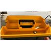 Image 8 : Rolling Tool Box, Zircon Water Level, Socket Set, Footprint Planer, Clamps