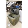 Image 2 : SeaSunStar Submersible Fountain Pump MZ20250DA and Stone-Look Water Feature