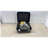 Image 1 : DeWALT DW368 7 1/4” Circular Saw With Case and Manual