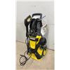 Image 1 : Kärcher Electric Pressure Washer with Hose Reel, Wand, and Instruction Manual