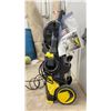 Image 3 : Kärcher Electric Pressure Washer with Hose Reel, Wand, and Instruction Manual