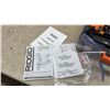 Image 2 : Ridgid R250SFA Straight Finish Nailer with Case, Manuals, and Safety Glasses