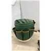 Image 2 : Garden Tool Lot With Bucket Organizer, Shears, Pruners, Saw, Hand Rake