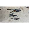 Image 4 : Garden Tool Lot With Bucket Organizer, Shears, Pruners, Saw, Hand Rake