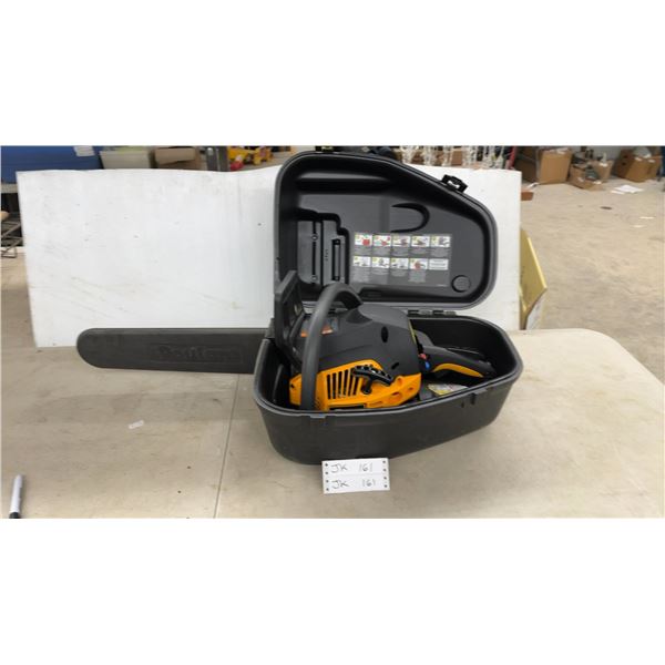 Poulan PRO Classic PP4218AV 42cc/18” Gas Chainsaw, 18” Bar, and Hard Case