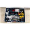 Image 2 : Mastercraft Double Tote with Assorted Wire Nuts, Cable Clamps, Screws